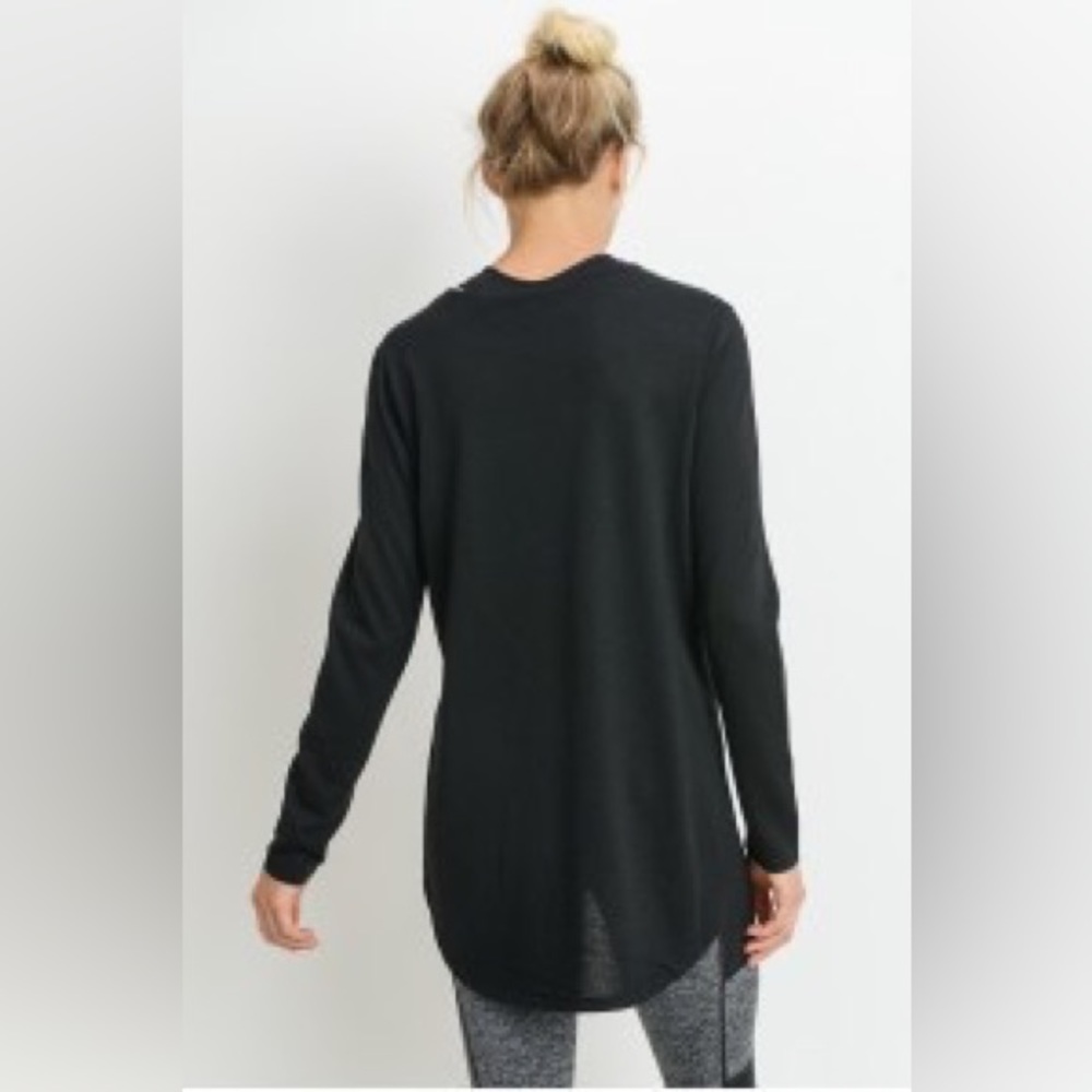NWT Long sleeve slit top - Picture 3 of 5